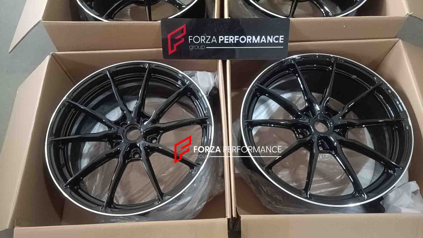 جنوط عجلات مزورة مقاس 20 بوصة لسيارة PORSCHE 991 991.1 CARRERA S 2012