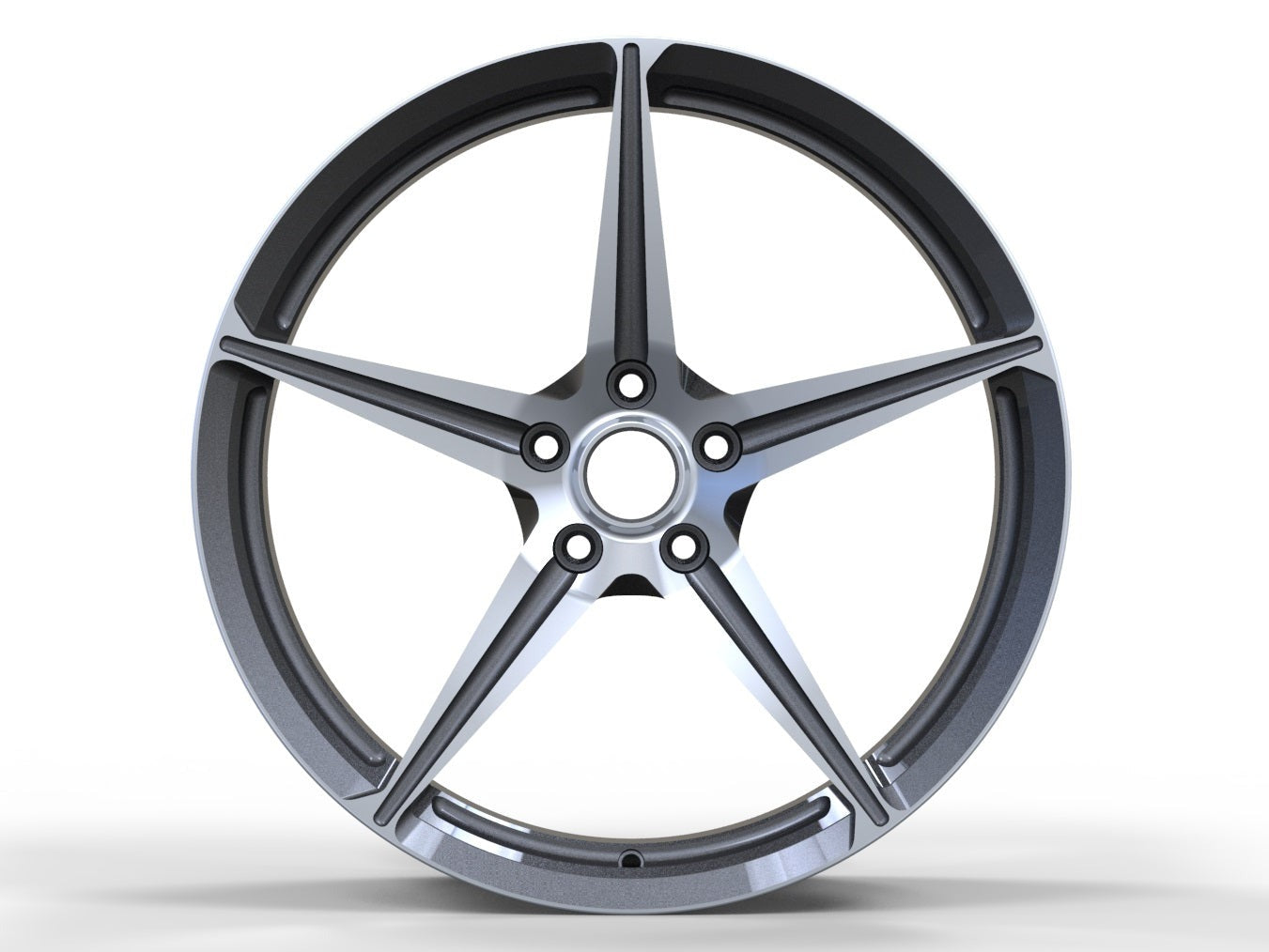 We manufacture premium quality forged wheels rims for FERRARI 488 PISTA in any design, size, color. Wheels size: Front: 20 x 9 ET 44 Rear: 20 x 11 ET 38 PCD: 5 X 114.3 CB: 67.1 Forged wheels can be produced in any wheel specs by your inquiries and we can provide our specs Compared to standard alloy cast wheels, forged wheels have the highest strength-to-weight ratio; they are 20-25% lighter while maintaining the same load factor.