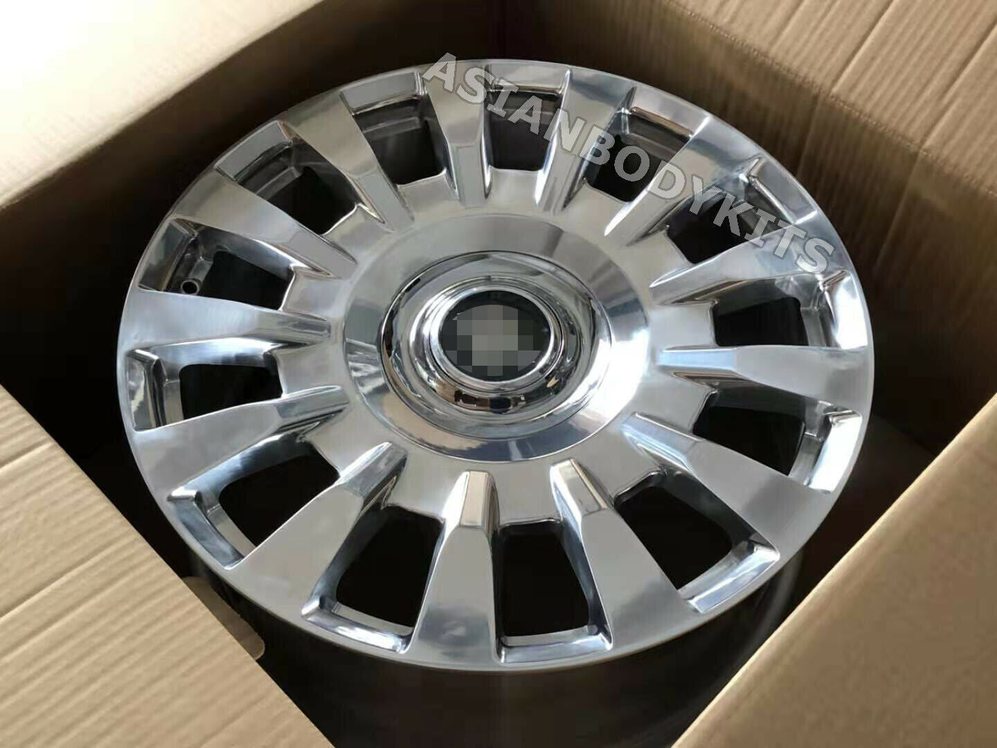 جنوط عجلات مزورة مقاس 21 بوصة رولز رويس سبيكتر جوست رايث داون فانتوم 21x9 21x10