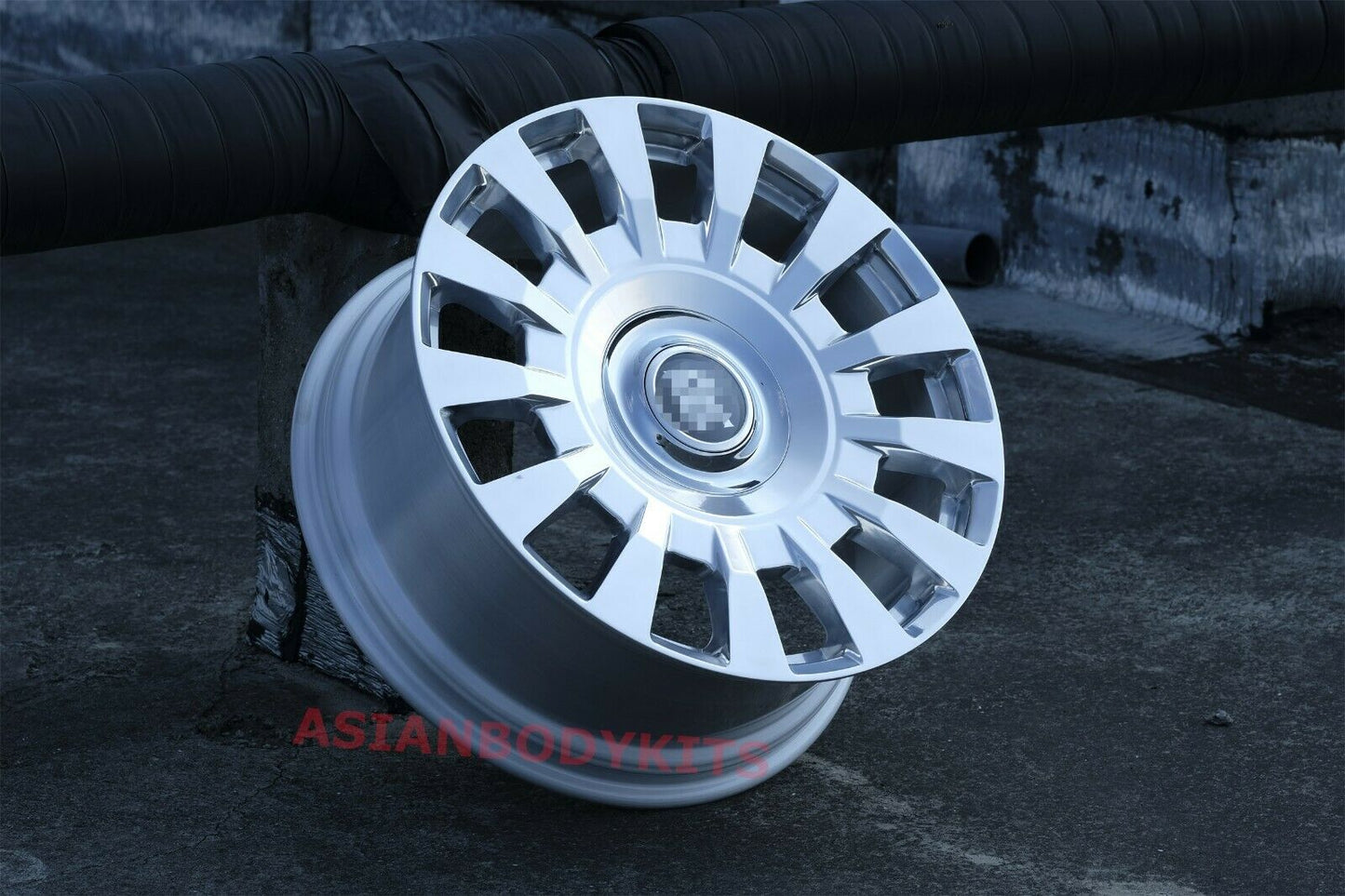 جنوط عجلات مزورة مقاس 21 بوصة رولز رويس سبيكتر جوست رايث داون فانتوم 21x9 21x10
