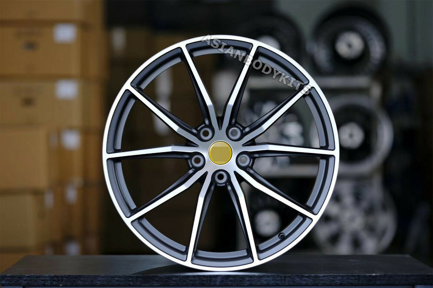 إطارات عجلات مزورة مقاس 20 بوصة من فيراري 458 مقاس 20x8.5 20x10.5 5x114.3 ET35 ET45