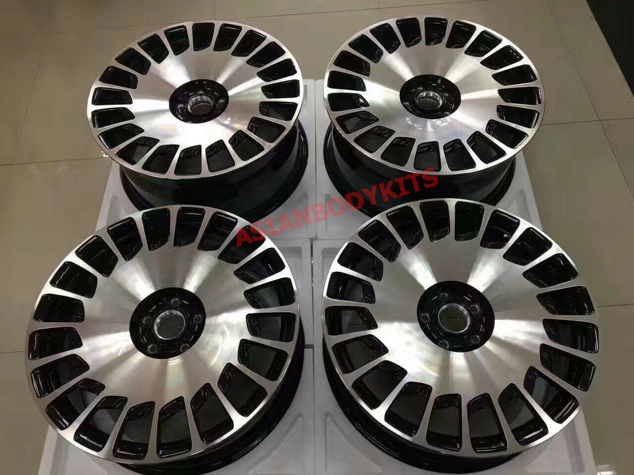 جنوط عجلات لسيارة مرسيدس بنز W222 W221 C217 S فئة 20 بوصة مايباخ مزورة