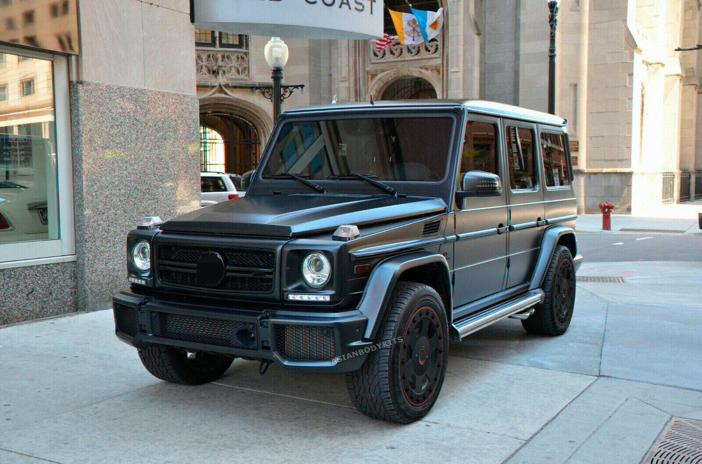 تناسب مرسيدس بنز W463 W463A W464 G فئة 20 بوصة عجلات مزورة G63 G550 4x4
