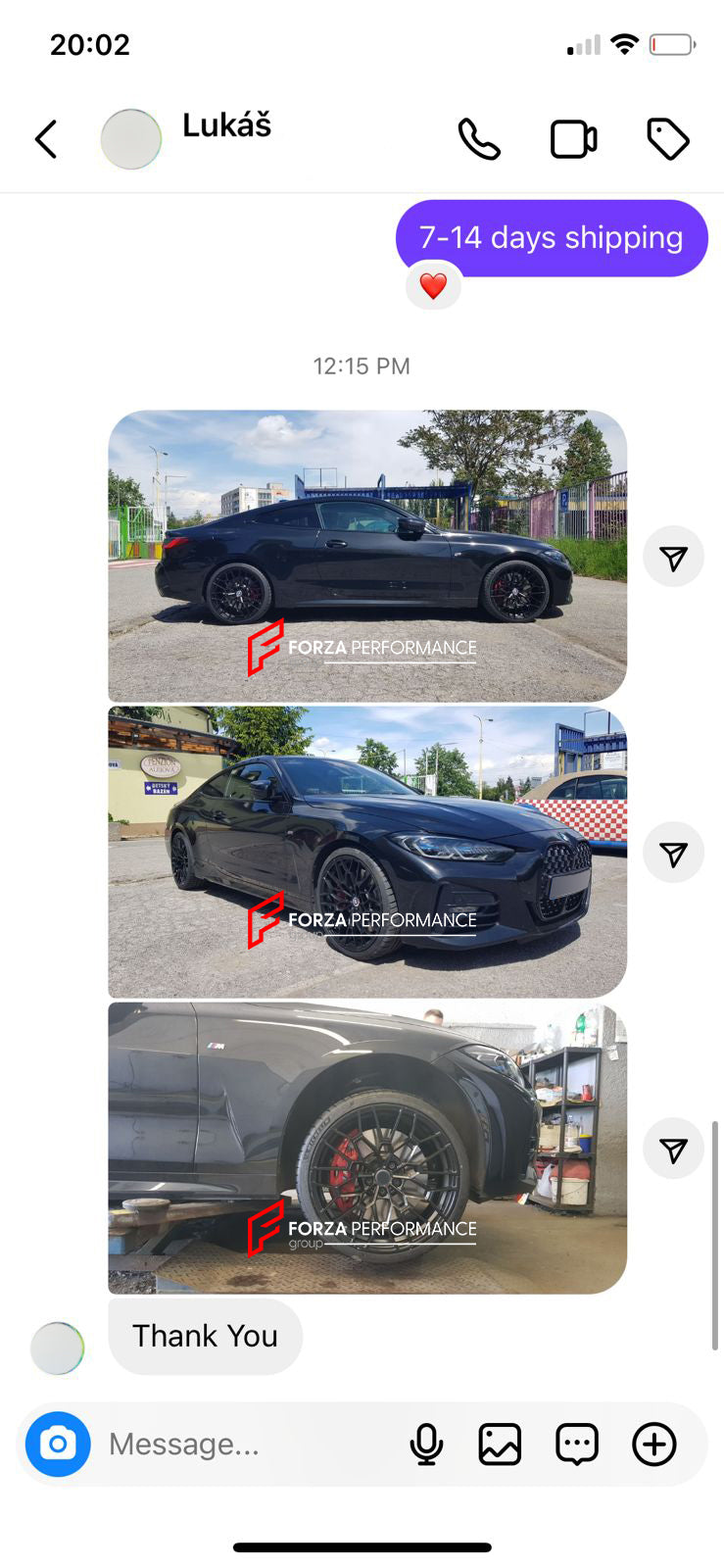 إطارات عجلات مزورة مقاس 20 بوصة لسيارة BMW 4 SERIES G22 420 XDRIVE 2022