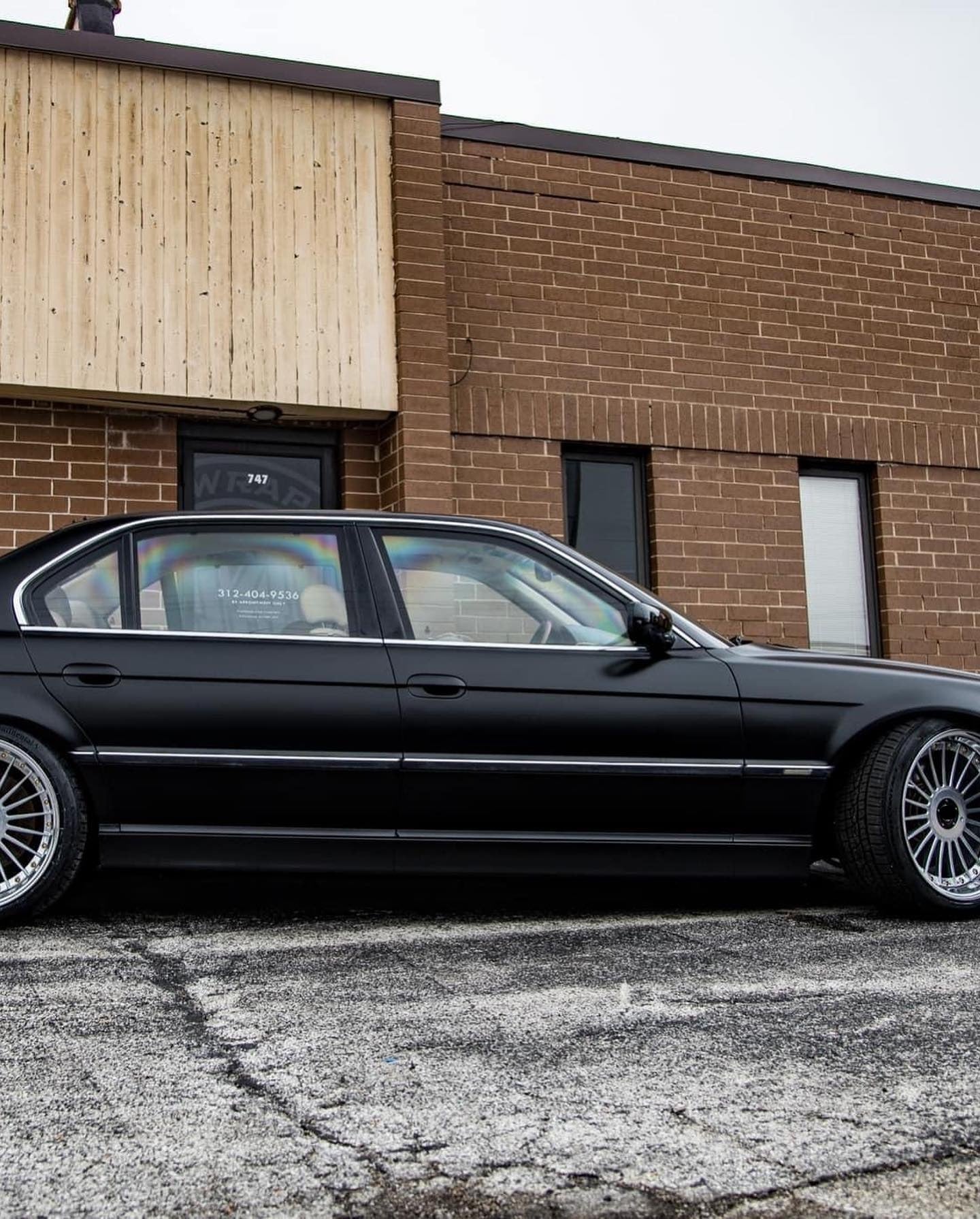 عجلات مطروقة مكونة من 3 قطع لسيارة BMW E34 E38 5 SERIES 7 SERIES