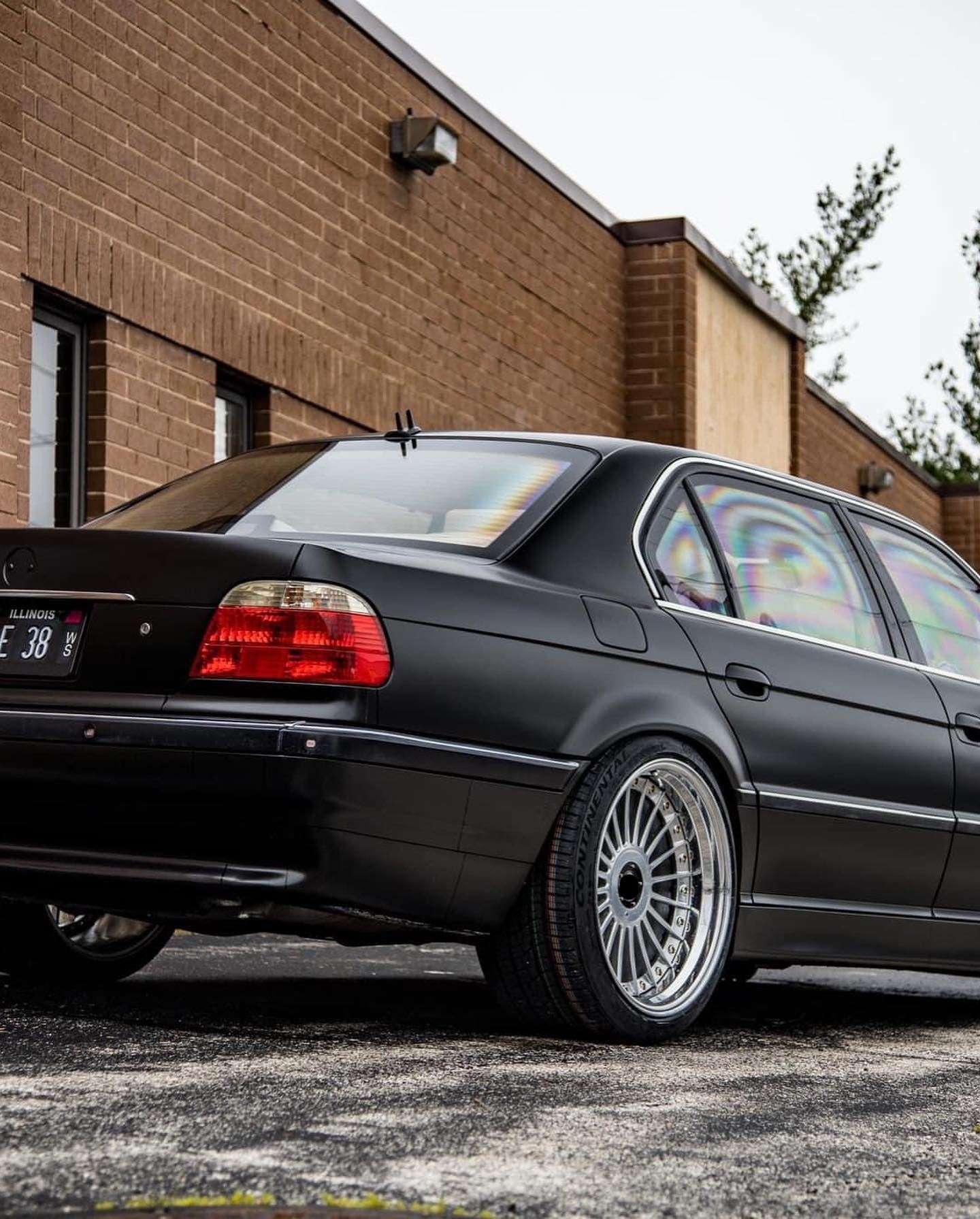 عجلات مطروقة مكونة من 3 قطع لسيارة BMW E34 E38 5 SERIES 7 SERIES