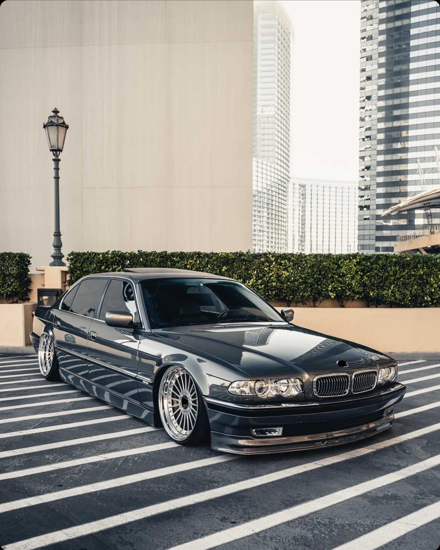 عجلات مطروقة مكونة من 3 قطع لسيارة BMW E34 E38 5 SERIES 7 SERIES
