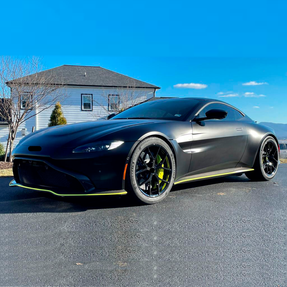 BBS FI-R We produced premium quality forged wheels rims for ASTON MARTIN VANTAGE Our wheels sizes: Front 20 x 9 ET 43 Rear 20 x 11 ET 45 Finishing: Glossy Black Forged wheels can be produced in any wheel specs by your inquiries and we can provide our specs