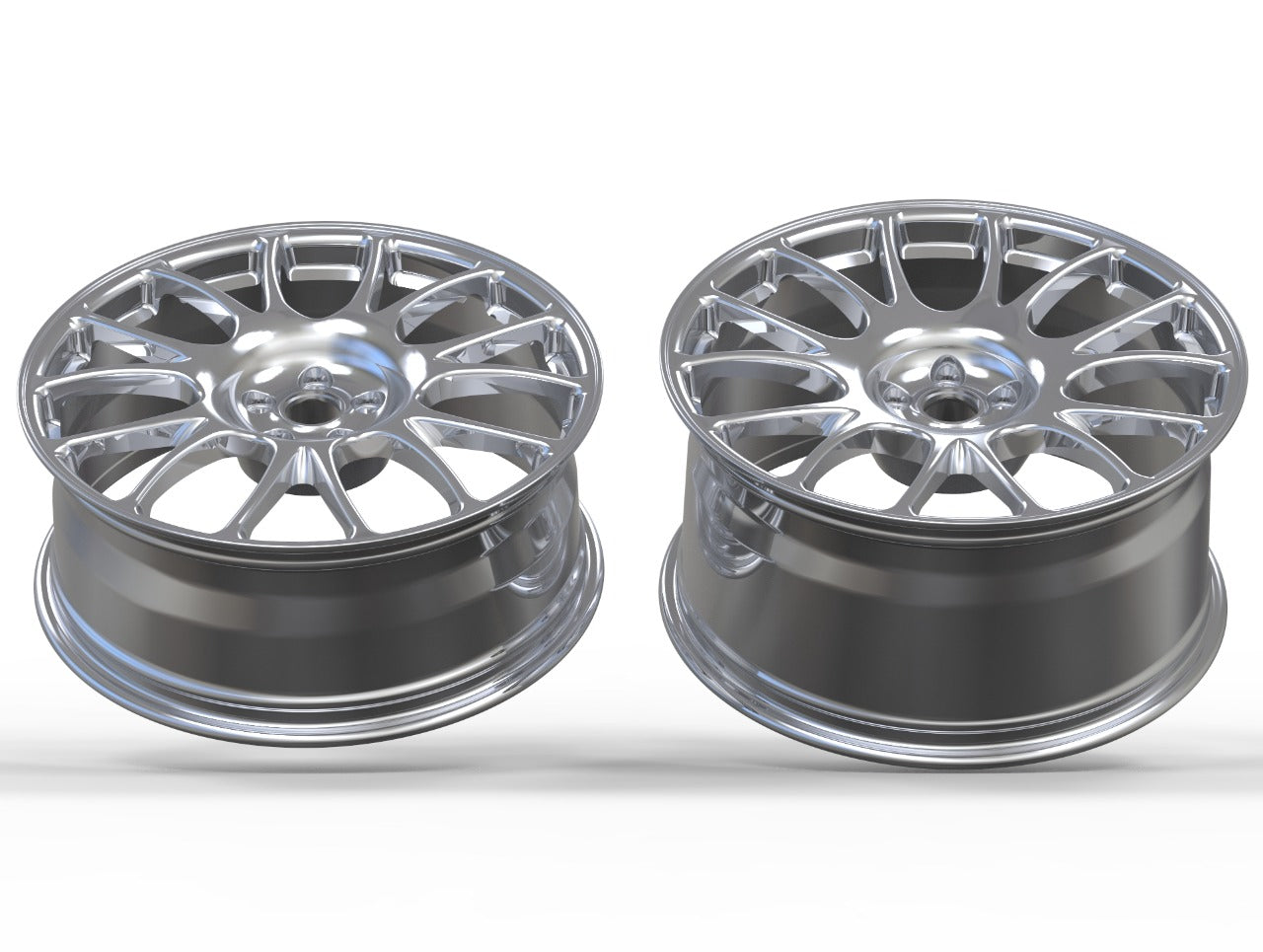 We produced premium quality forged wheels rims for FERRARI F360 Our wheels sizes: Front 19 x 8 ET 28 Rear 19 x 10 ET 30 Finishing: Gun Metal Dark Forged wheels can be produced in any wheel specs by your inquiries and we can provide our specs