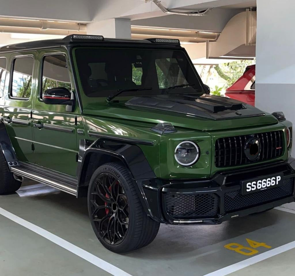 We produced premium quality forged wheels rims for MERCEDES BENZ G CLASS G63 G500 Our wheels sizes: Front 24 x 10 ET 20 Rear 24 x 10 ET 20 Finishing: Glossy Black Forged wheels can be produced in any wheel specs by your inquiries and we can provide our specs
