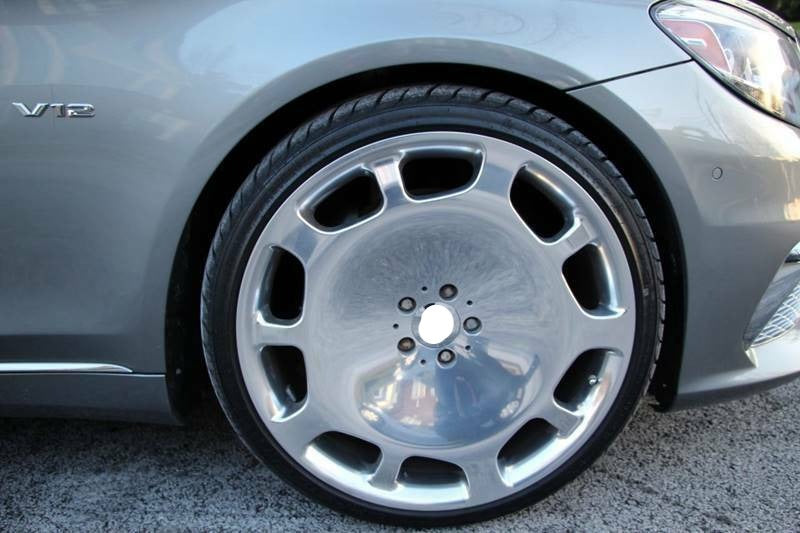 We produced premium quality forged wheels rims for MERCEDES BENZ S CLASS MAYBACH W222 Our wheels sizes: Front 22 x 9 ET 31 Rear 22 x 10 ET 35 Finishing: Chrome Forged wheels can be produced in any wheel specs by your inquiries and we can provide our specs