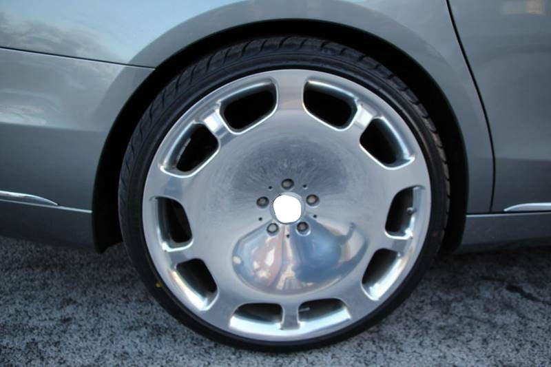 We produced premium quality forged wheels rims for MERCEDES BENZ S CLASS MAYBACH W222 Our wheels sizes: Front 22 x 9 ET 31 Rear 22 x 10 ET 35 Finishing: Chrome Forged wheels can be produced in any wheel specs by your inquiries and we can provide our specs
