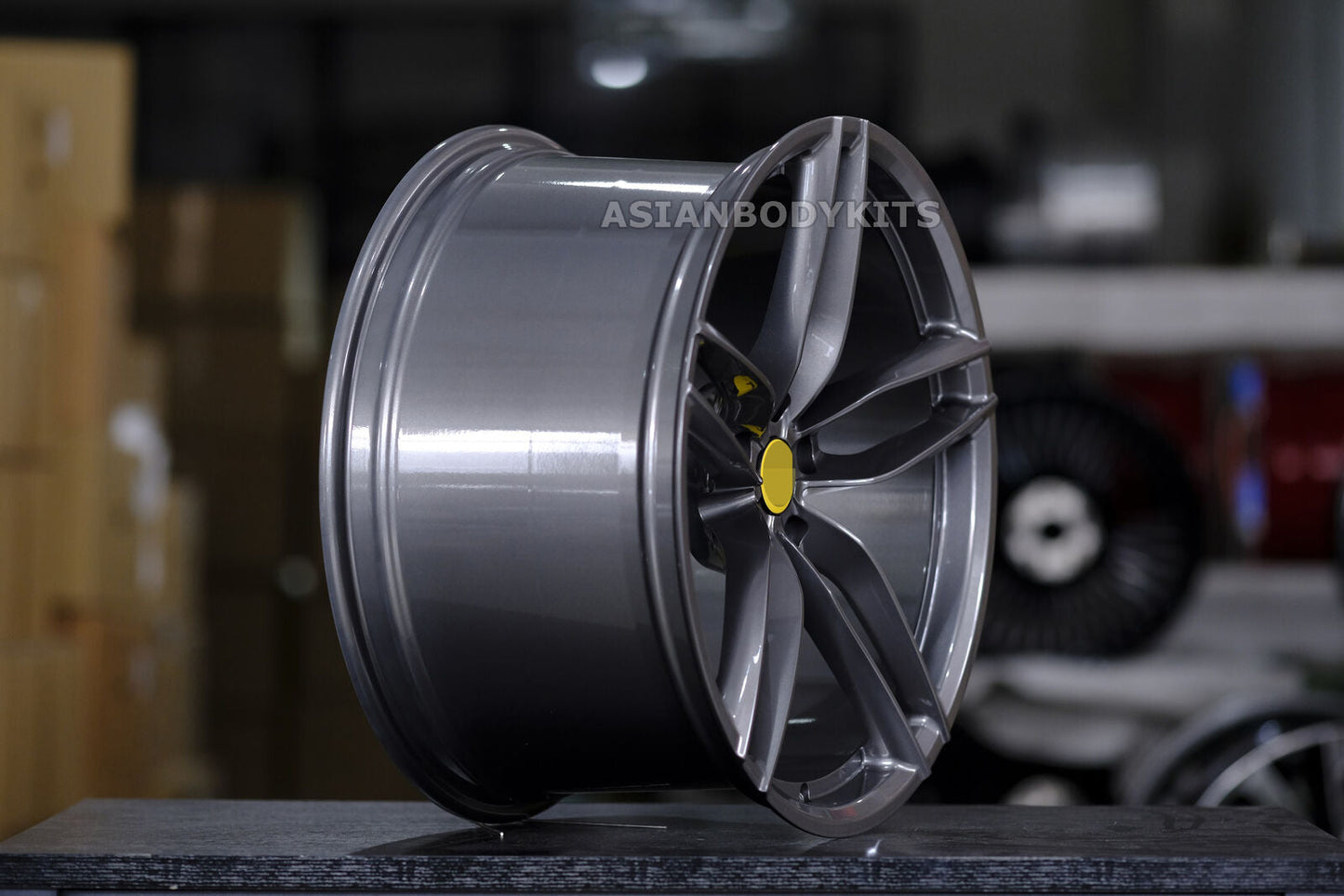 إطارات عجلات مزورة مقاس 20 بوصة من فيراري 458 مقاس 20x8.5 20x10.5 5x114.3 ET35 ET45
