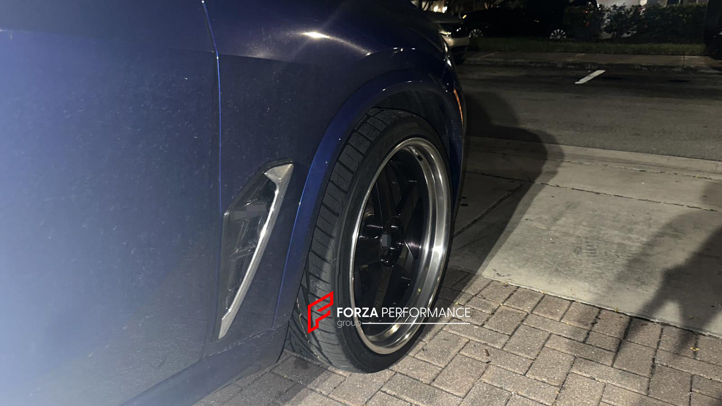 BMW X5M F95 2023 Our wheels sizes: Front 22 x 11 ET 26 Rear 22 x 12 ET 34 Finishing: Chrome Lip + Brushed Dark Coating