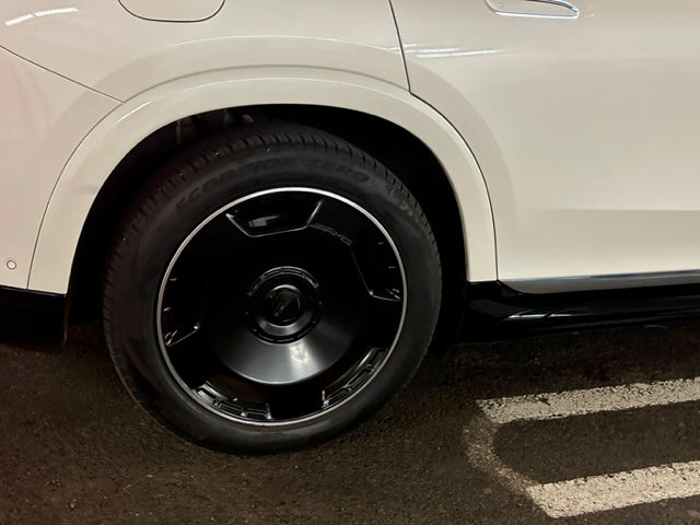 جنوط عجلات مزورة مقاس 21 بوصة لسيارة مرسيدس بنز EQS SUV X296 2022