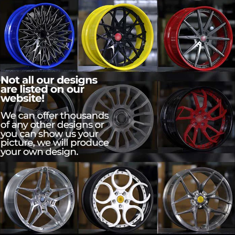 RAYS STYLE 2X9L-RA 17 INCH FORGED WHEELS RIMS FOR FORD F-150 RAPTOR