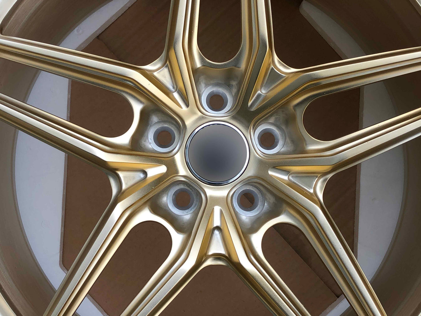 HRE P107SC FORGED WHEELS FOR MCLAREN 720S Frozen Gold color