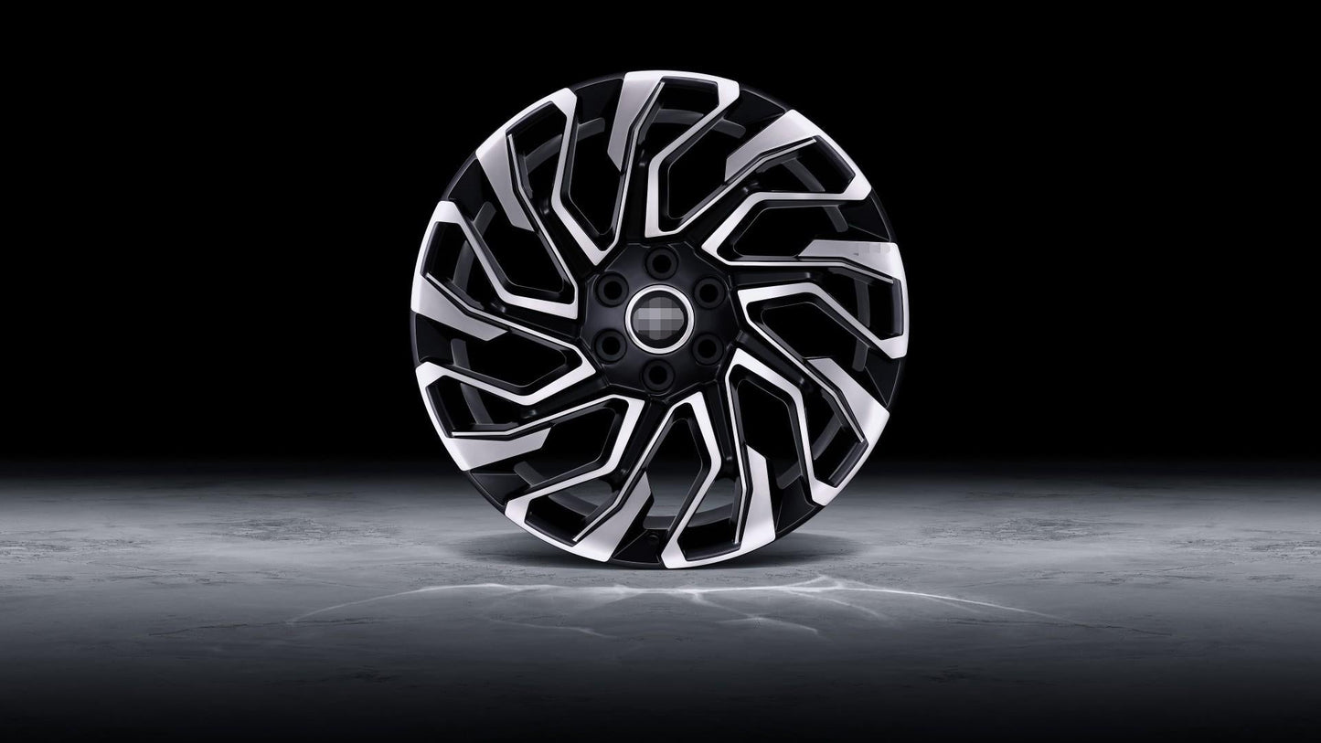 KHANN We manufacture premium quality forged wheels rims for TOYOTA LAND CRUISER 300 LC 300 in any design, size, color. Wheels size: 22 x 10 ET 23 PCD: 6 X 139.7 CB: 95.1 Forged wheels can be produced in any wheel specs by your inquiries and we can provide our specs