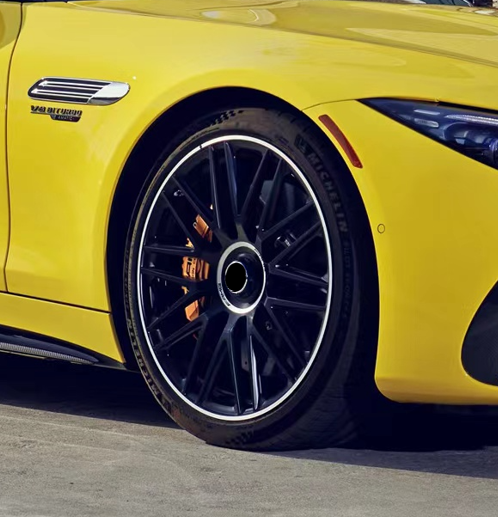 We manufacture premium quality forged wheels rims for NEW MERCEDES BENZ SL 63 AMG, SL 55 AMG, GLS 63 AMG in any design, size, color. Wheels size: Front 21 x 9 ET Rear 21 x 10 ET PCD: 5 x 11 CB: 66,5 Forged wheels can be produced in any wheel specs by your inquiries and we can provide our specs