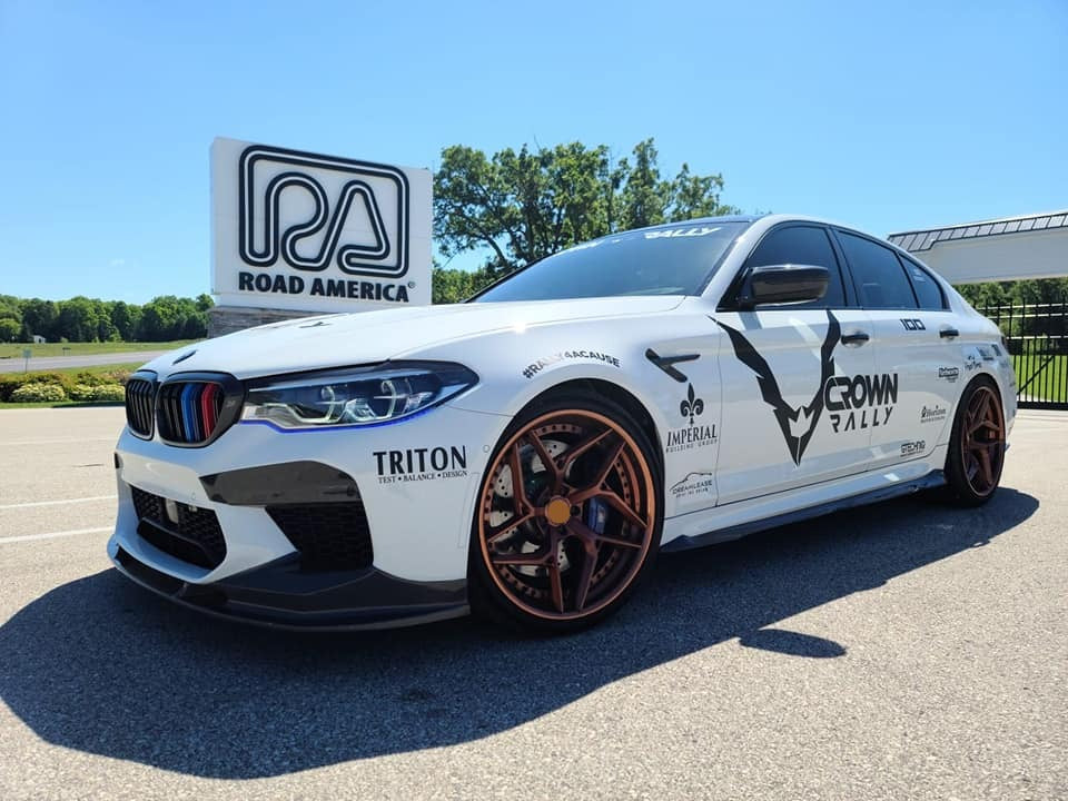 عجلات مزورة مكونة من 3 قطع لما بعد البيع لسيارة BMW M5 F90