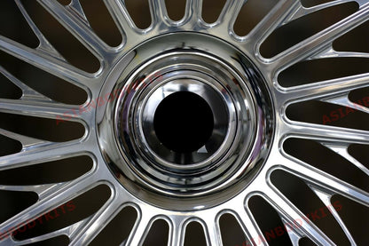 جنوط عجلات مزورة مقاس 22 بوصة رولز رويس سبيكتر جوست كولينان فانتوم 22x9 22x10
