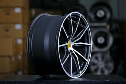 إطارات عجلات مزورة مقاس 20 بوصة من فيراري 458 مقاس 20x8.5 20x10.5 5x114.3 ET35 ET45