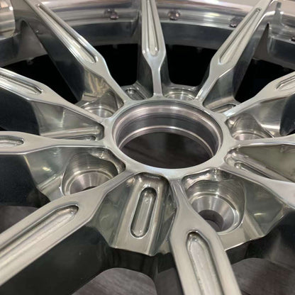 عجلات مصقولة مكونة من 3 قطع لسيارة فيراري F355