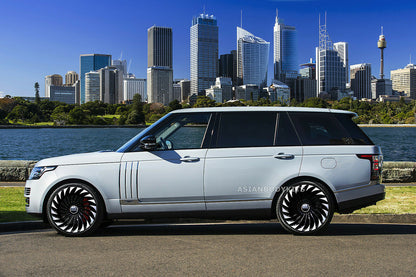 جنوط عجلات مزورة لسيارة رينج روفر فوغ سبورت مقاس 22 بوصة L405 L494 L320 22x10