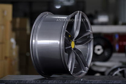 إطارات عجلات مزورة مقاس 20 بوصة من فيراري 458 مقاس 20x8.5 20x10.5 5x114.3 ET35 ET45