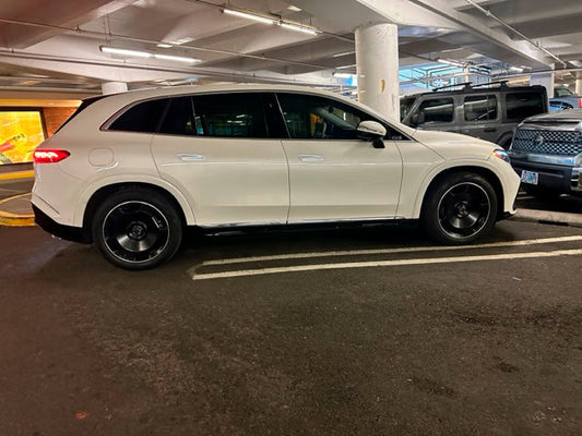 جنوط عجلات مزورة مقاس 21 بوصة لسيارة مرسيدس بنز EQS SUV X296 2022